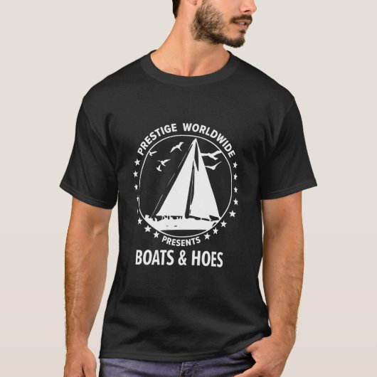 T-shirt Boats And Hoes Step Brothers (Devant)