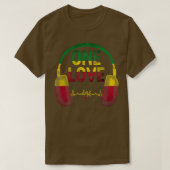 T-shirt Bob Jamaican Roots One Pr (Design devant)