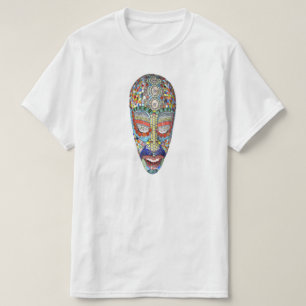 T-shirt Bob, pourquoi le long visage ? Masque mosaïque