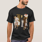 T-shirt Bob The Drag Queen - White A$$ Party (Devant)