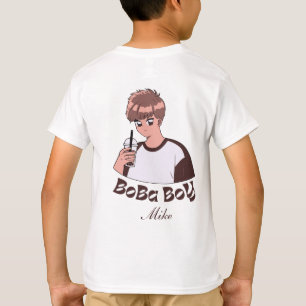 T-shirt Boba Boy, thé à bulle de thé boba