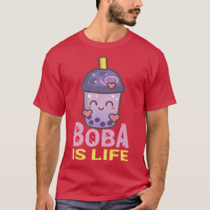 T-shirt Boba Est La Vie Je Bubble Thé I Boba Thé Lover 123