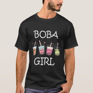 T-shirt Boba Kawaii Bubble Tea Ns