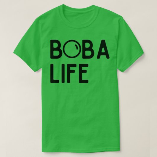 T-shirt Boba Life Design (Design devant)