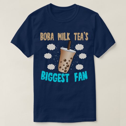 T-shirt Boba Milk Tea Plus Gros Van (Design devant)