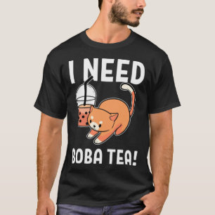 T-shirt Boba Tea Boba Tea and Cat Lover appaloosa western