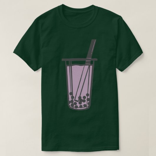 T-shirt Boba Tea Bubble Tea 1 (Design devant)