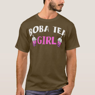 T-shirt Boba Tea Girl Bubble Tea 224