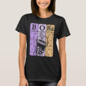 T-shirt Boba Tea Periodic Table Elements Bubble Tea Nerd (Devant)
