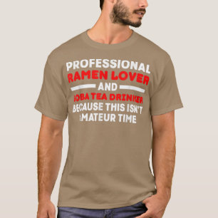 T-shirt Boba Tea Ramen Cute Kawaii Bubble Milk Tea 247