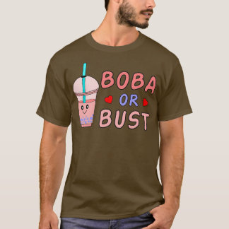T-shirt Boba Thé J'Aime Bubble Thé Boba Ou Bubble