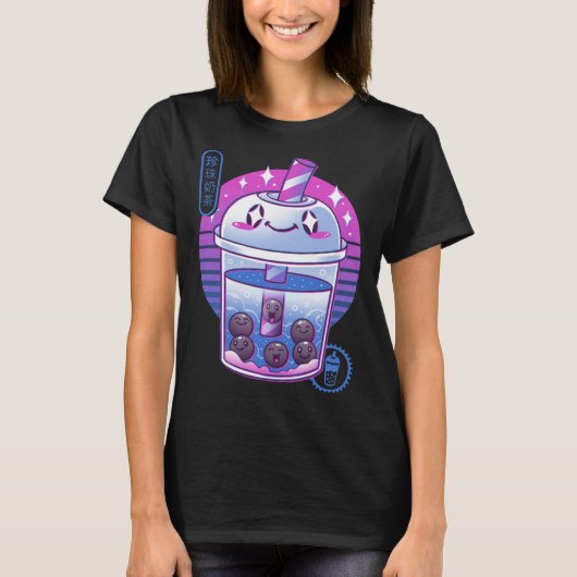 T-shirt Boba Wave Tea (Devant)