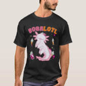 T-shirt Bobalotl Axolotl Boba Tea Bubble Milk (Devant)