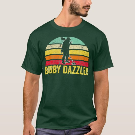 T-shirt Bobby Dazzler Treasure Chasse Cadeaux Métal (Devant)