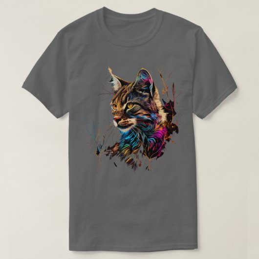T-shirt Bobcat américain (Design devant)