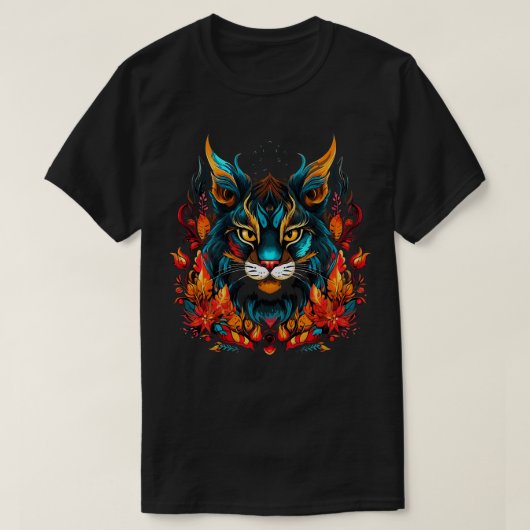 T-shirt Bobcat Halloween (Design devant)