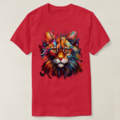 T-shirt Bobcat Rainbow (Design devant)
