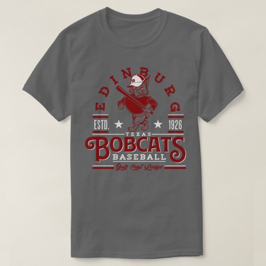 T-shirt Bobcats d'Edinburg (Design devant)