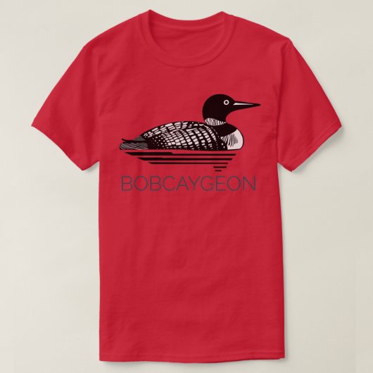 T-shirt Bobcaygeon Loon (Design devant)