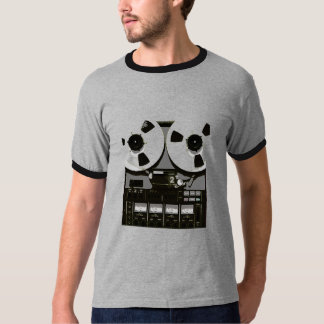 T-shirt Bobine au vrai lecteur de bande magnétique