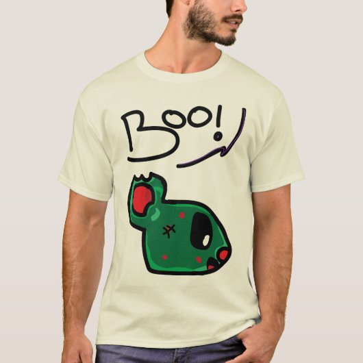 T-shirt Bobo, la souris de zombi (Devant)