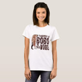 T-shirt BOBO mignon SQUATCH EN CES BOIS - conclusion de (Devant entier)