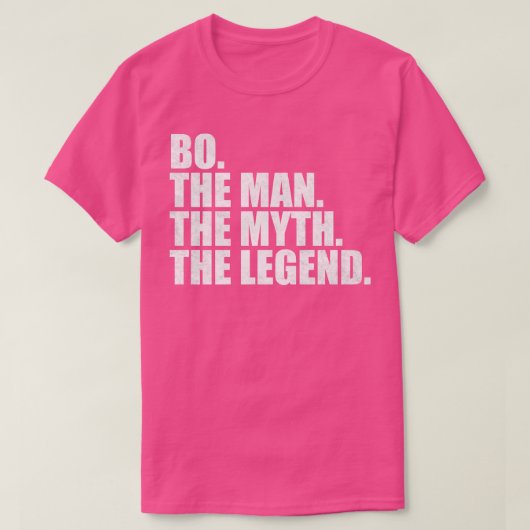 T-shirt BoBo Nom Bo prénom (Design devant)
