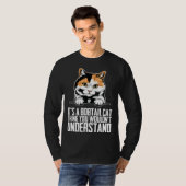 T-shirt Bobtail cat  Bobtail mom  Bobtail dad  1 (Devant entier)