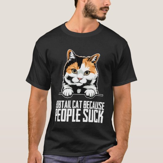 T-shirt Bobtail Chat à queue courte Maman Bobtail 6 (Devant)