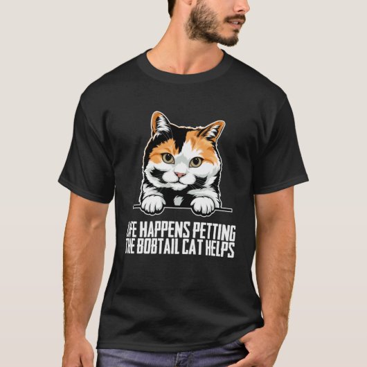 T-shirt Bobtail Chat Bobtail Chat Bobtail 1 (Devant)