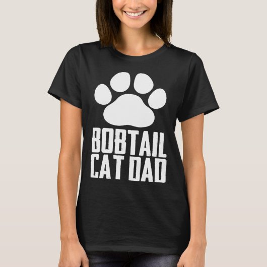 T-shirt Bobtail kittens  Bobtail mom  Bobtail dad  3 (Devant)