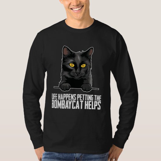 T-shirt Bobtail mom Bobtail kitten Bobtails (Devant)