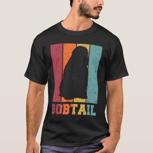 T-shirt Bobtail Vintage 2 (Devant)