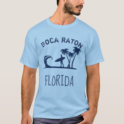 T-shirt Boca Raton, la Floride (Devant)