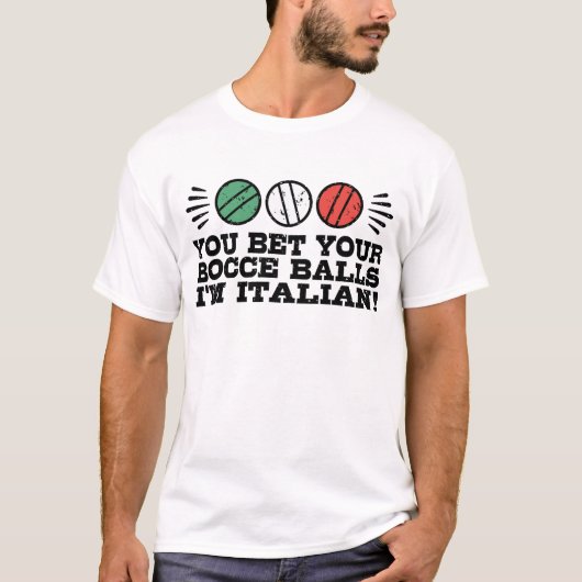 T-shirt Bocce Ball (Devant)