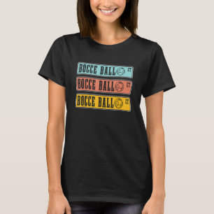 T-shirt Bocce Ball Aime Boules Sports Petanque Bocci Bocc