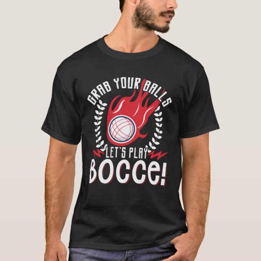 T-shirt Bocce Ball Bocce Player 20 (Devant)