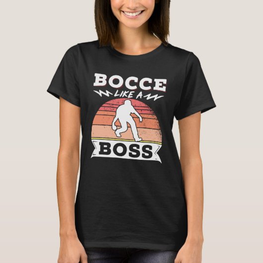 T-shirt Bocce Ball Bocce Player 22 (Devant)