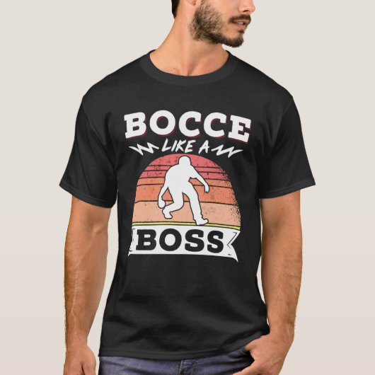 T-shirt Bocce Ball Bocce Player 22 (Devant)