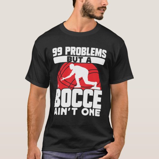 T-shirt Bocce Ball Bocce Player 27 (Devant)