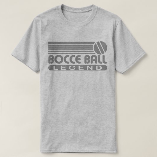 T-shirt Bocce Ball Legend (Design devant)