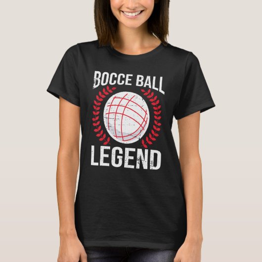 T-shirt Bocce Ball Legend Bocce Ball (Devant)