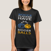 T-shirt Bocce Ball Player Bowling  1 (Devant)