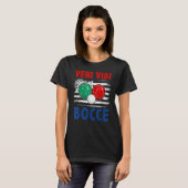 T-shirt Bocce Ball Player USA Flag Patriotic 4 (Devant entier)
