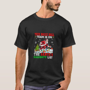 T-shirt Bocce Ball Team est sur Père Noël Noël Naughty Li