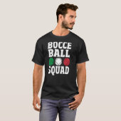 T-shirt Bocce Ball Team Italian Bowild Bocce Coach Bocce (Devant entier)