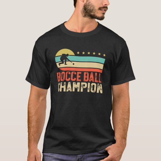 T-shirt Bocce Championne Bocce Bocci Joueur Bocce Bocce 2 (Devant)