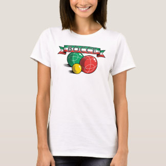 T-shirt Bocce dans la bannière