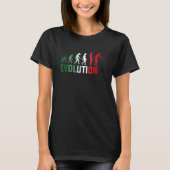 T-shirt Bocce Evolution Italienne Bocce Ball (Devant)