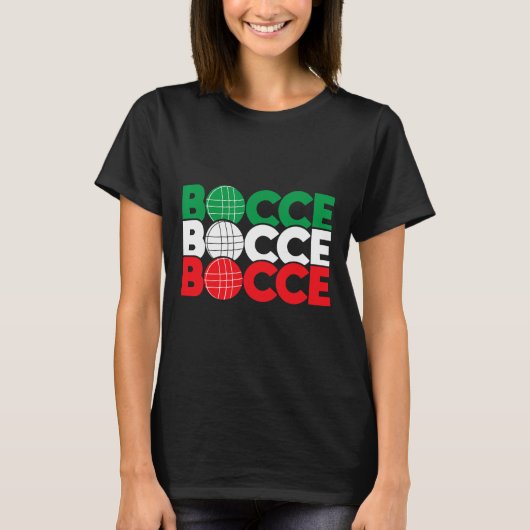 T-shirt Bocce - Joueur de Byll Game Enthousiaste de Bowlin (Devant)